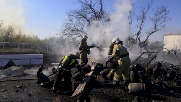В Новоалтайске произошел пожар