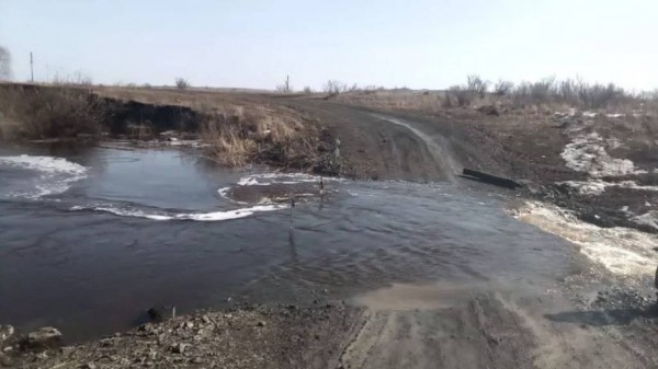 В Алтайском районе открыли мост, потопленный паводком В Алтайском районе открыли мост, потопленный паводком