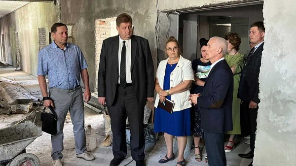 В барнаульском поселке капитально отремонтируют школу