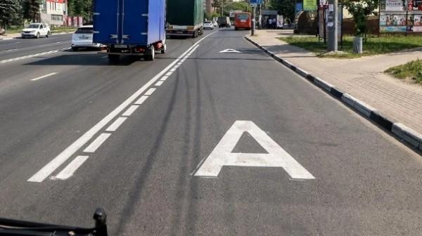 В Барнауле выделенные полосы останутся после реконструкции моста