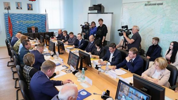 В Алтайском крае прошло заседание комиссии по чрезвычайным ситуациям