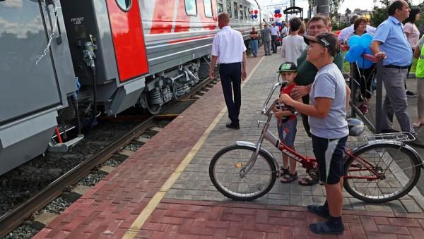 Алтайский край получил новые железнодорожные вагоны для перевозки пассажиров пригородного сообщения