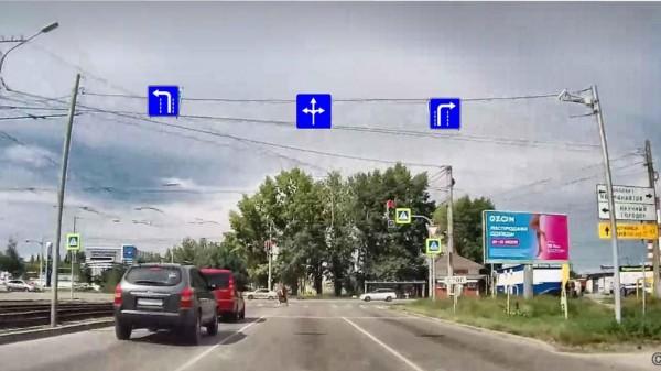 На перекрестке в Барнауле изменят режим движения по полосам