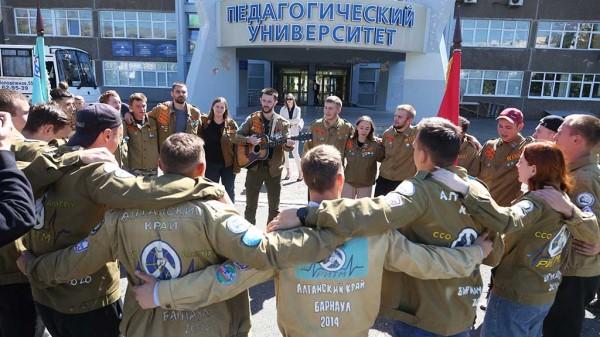 Барнаульский студотряд стал лучшим на кузбасской стройке