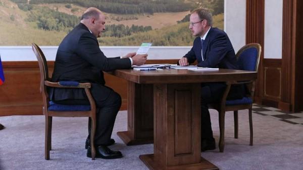 Состоялась встреча Председателя Правительства России Михаила Мишустина и Виктора Томенко Состоялась встреча Председателя Правительства России Михаила Мишустина и Виктора Томенко