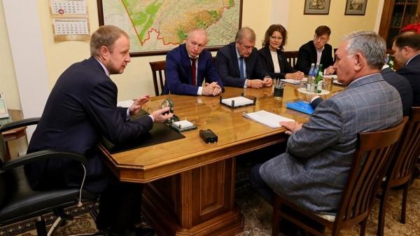 Виктор Томенко встретился с представителями Федеральной службы государственной статистики