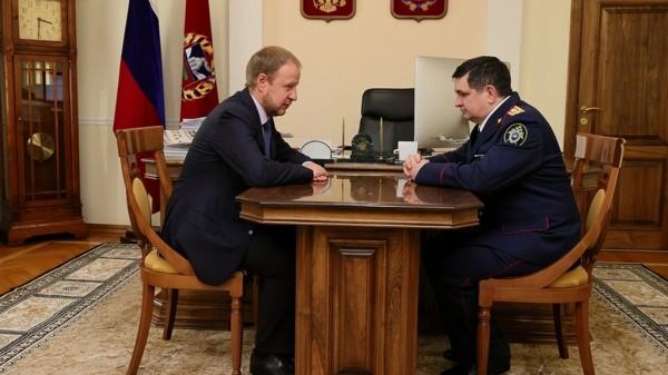 Губернатор Алтайского края встретился с руководителем следственного управления Следкома России по региону Губернатор Алтайского края встретился с руководителем следственного управления Следкома России по региону