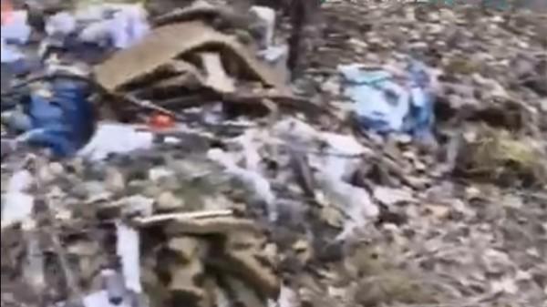 В пригороде Барнаула погорельцы устроили несанкционированную свалку В пригороде Барнаула погорельцы устроили несанкционированную свалку