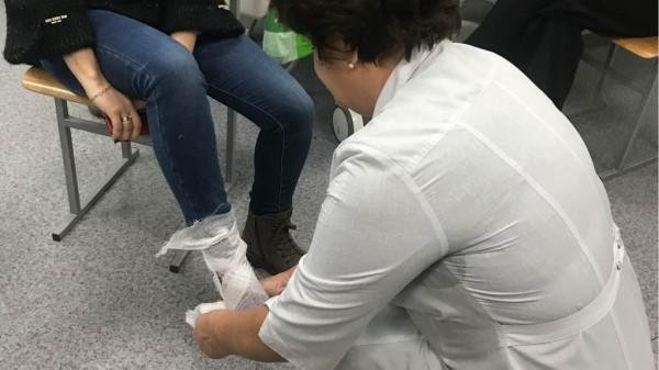 Журналист &laquo;АП&raquo; осваивала правила оказания первой помощи раненым в ДТП