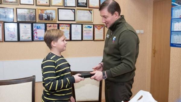 Андрей Турчак исполнил мечту сына участника СВО из Севастополя