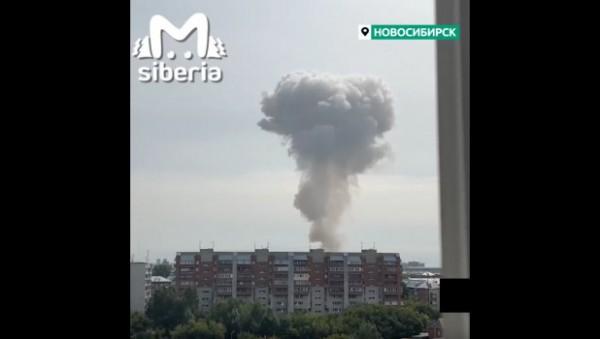 Второе хранилище пиротехники за два дня загорелось в Сибири - есть пострадавший Второе хранилище пиротехники за два дня загорелось в Сибири - есть пострадавший
