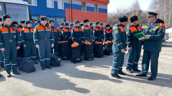 В Алтайском крае прошел смотр техники ГУ МЧС России